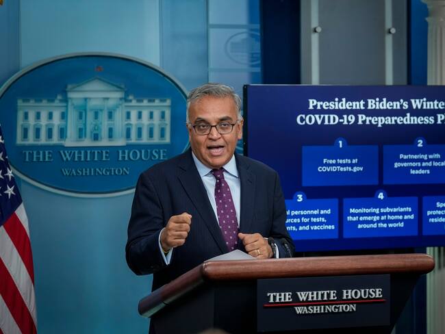 Dr. Ashish Jha. (Photo by Drew Angerer/Getty Images)