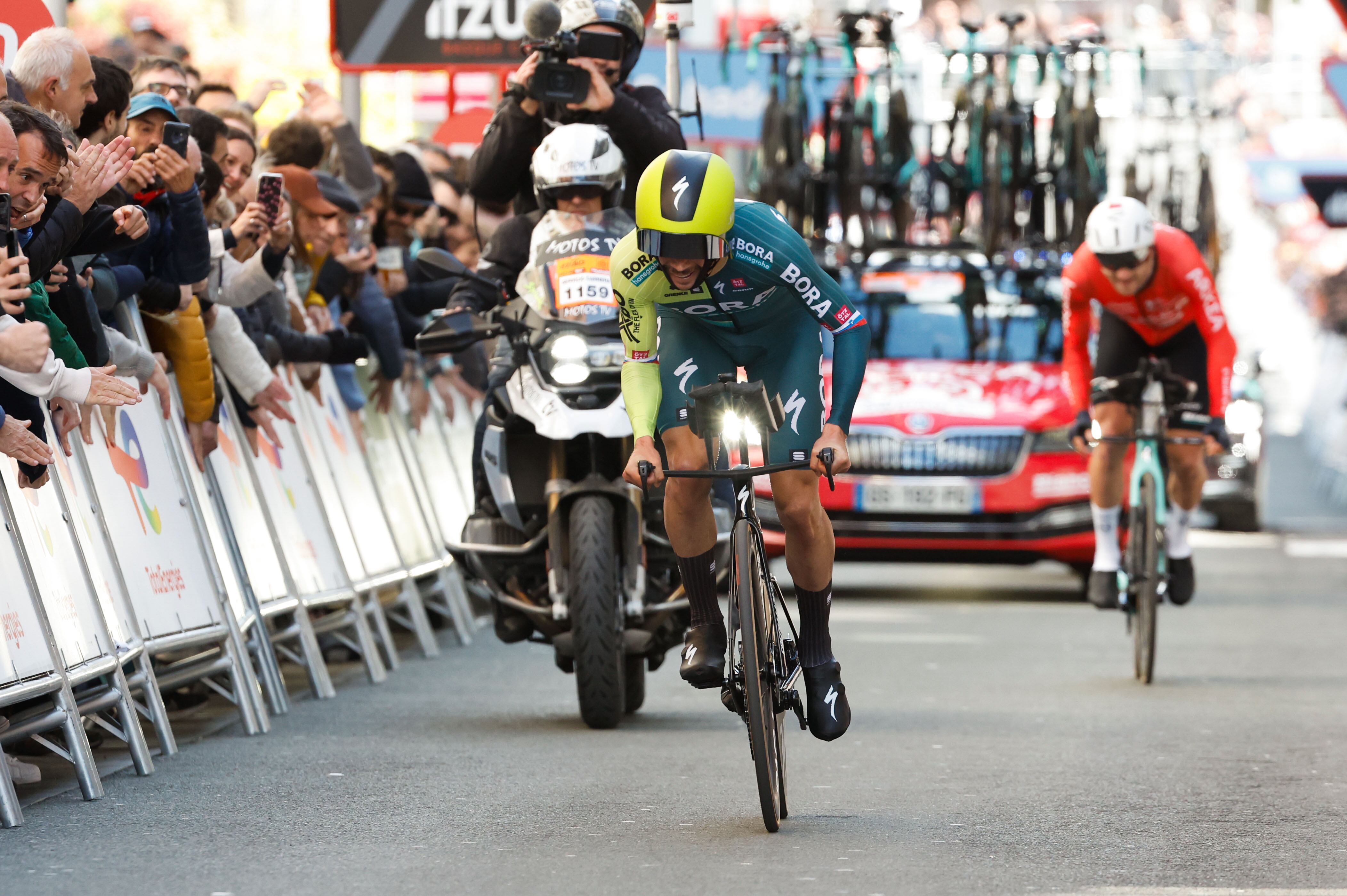 El ciclista esloveno Primoz Roglic. Foto: EFE/Juan Herrero