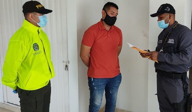 La Fiscalía le formuló cargos por homicidio agravado y hurto calificado y agravado. Foto: Comunicaciones FGN Cali