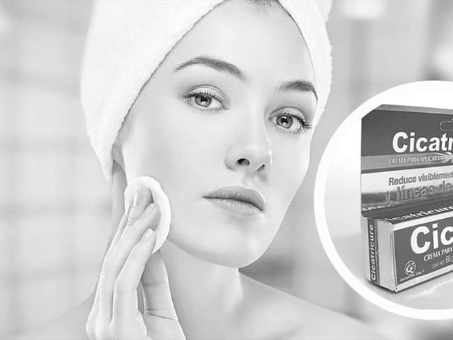 Genomma Lab Colombia empacaba su crema antiarrugas Cicatricure de 8,5 gramos en una caja con paredes y cubierta falsas. Foto: Colprensa