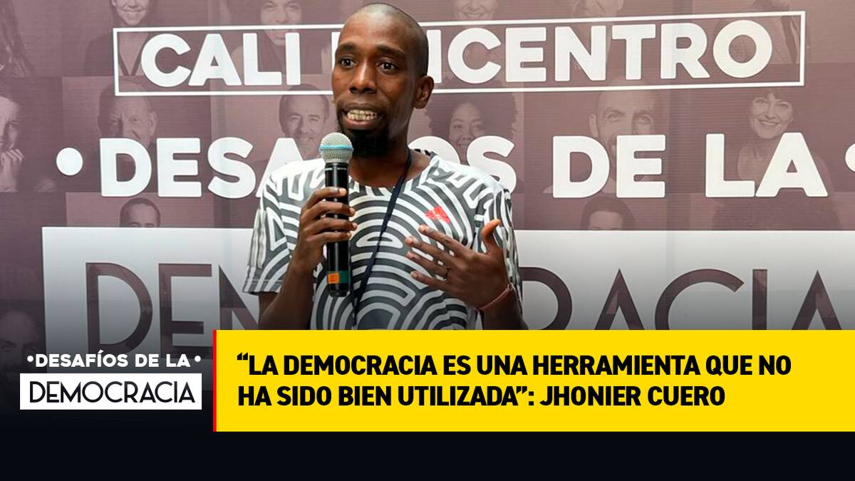 “La democracia es una herramienta que no ha sido bien utilizada”: Jhonier Cuero