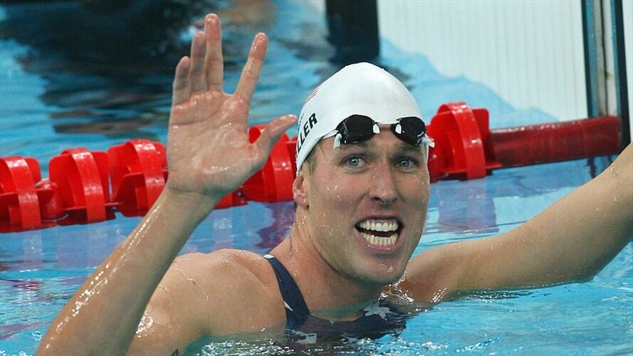 El exnadador Klete Keller, medallista olímpico que fue relevo del equipo de  Michael Phelps. Foto: Getty Images