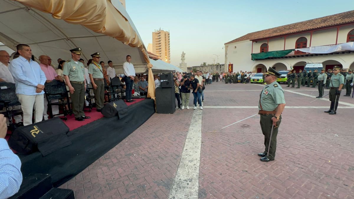 Cartagena tiene nuevo comandante de policía, especialista en investigación criminal