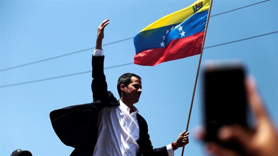 Gobierno colombiano celebra regreso de Guaidó a Venezuela. Foto: Getty Images