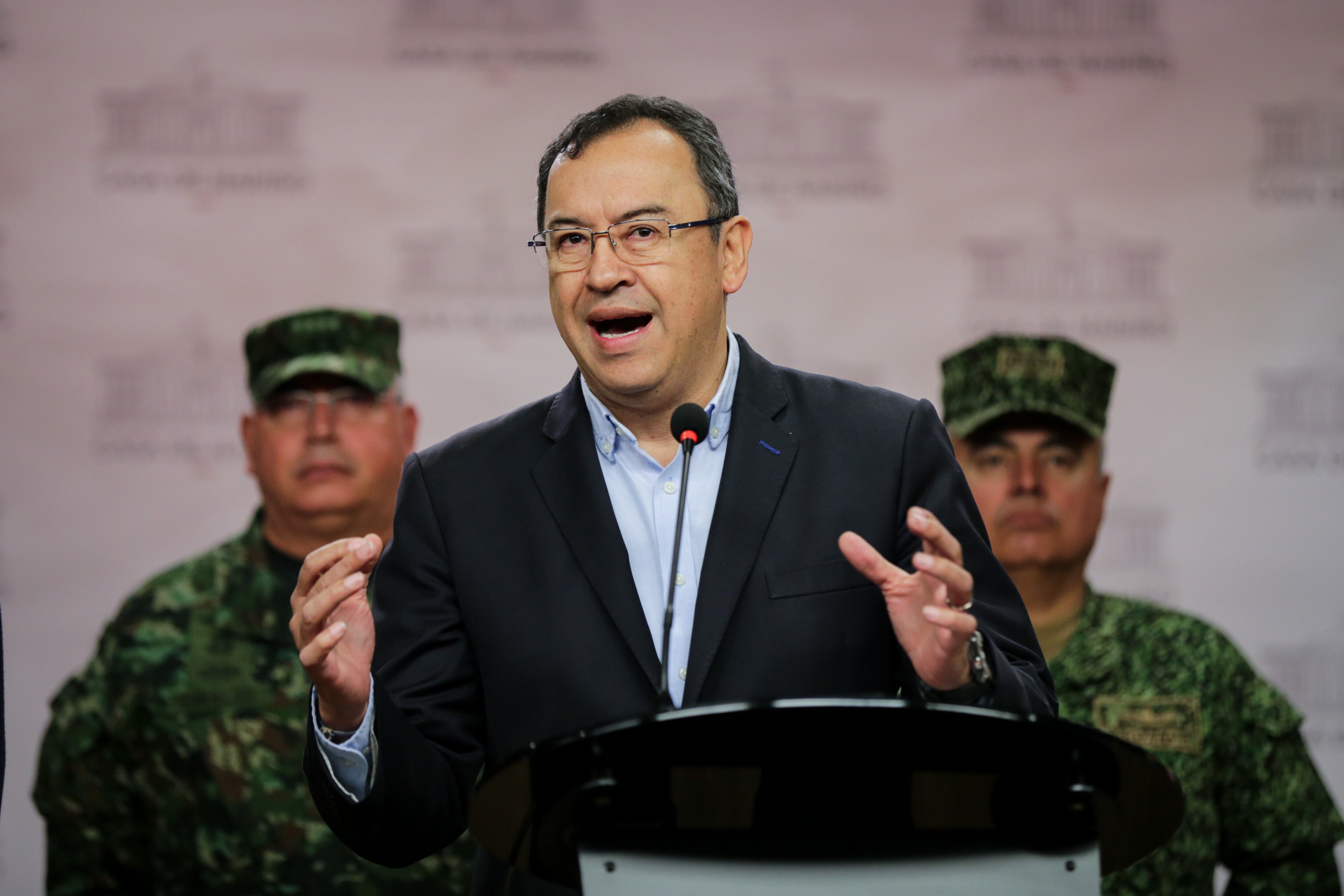 Ministro del Interior, Alfonso Prada. Foto:  (Colprensa-Mariano Vimos)