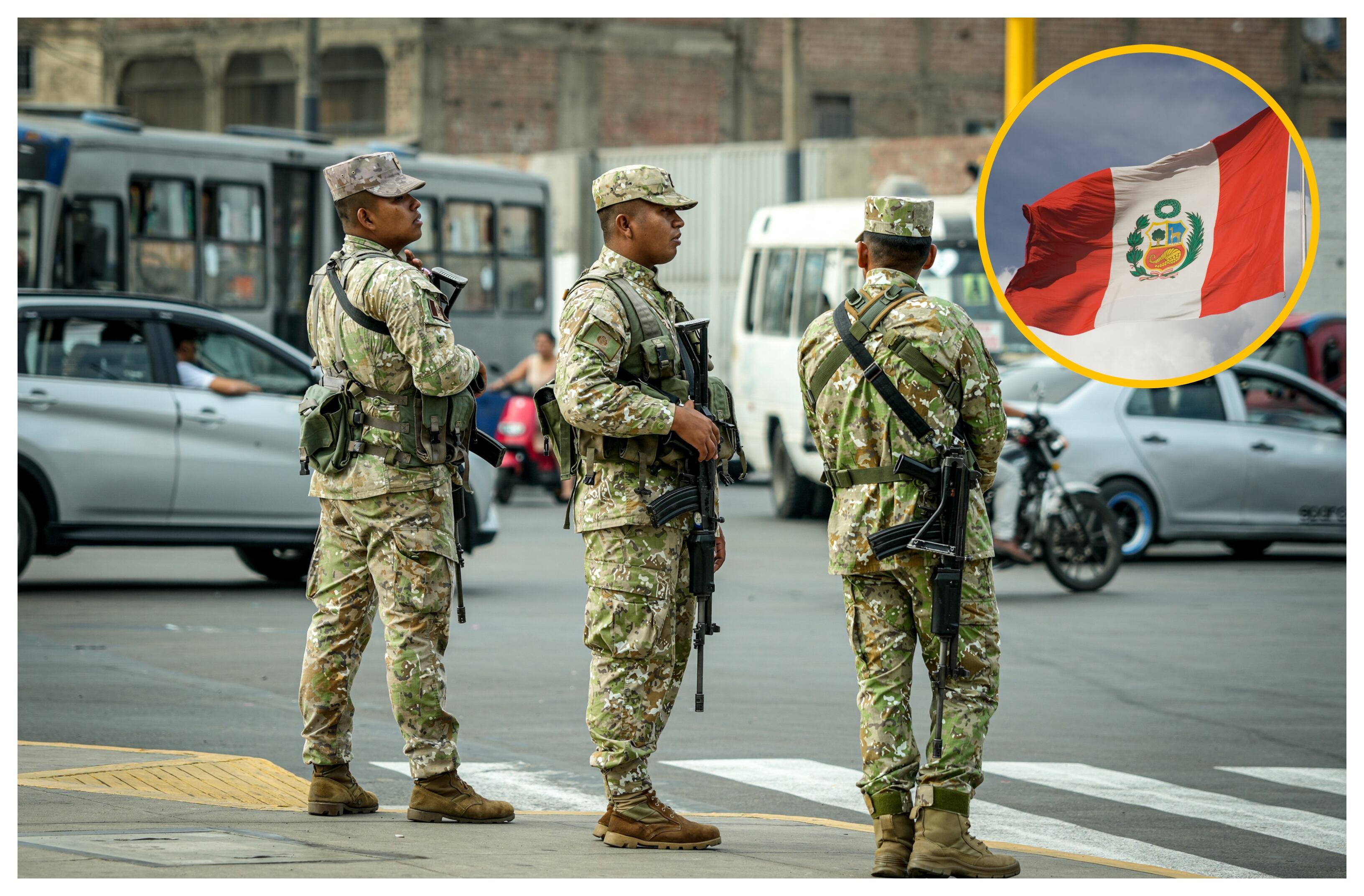 Estado de emergencia en Perú. Foto: John Reyes Mejia/Anadolu via Getty Images.