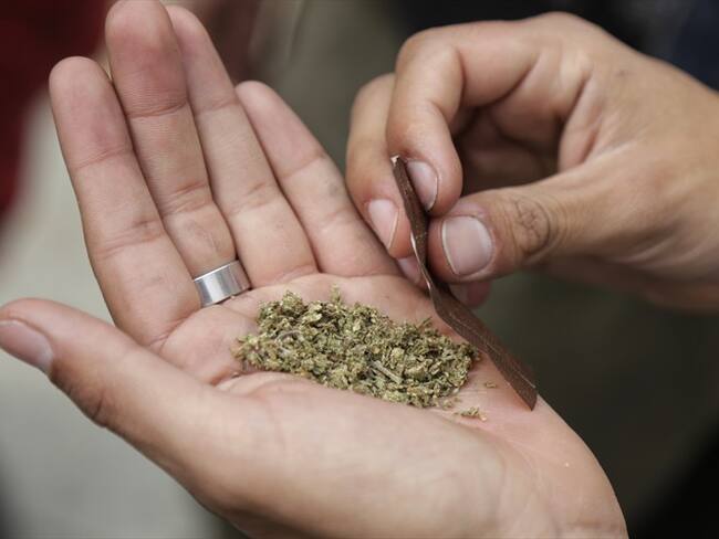 Consumo de Marihuana. Foto: Colprensa