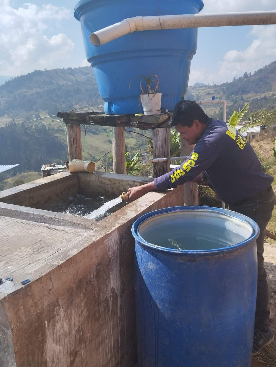 El municipio de Jenesano se encuentra en alerta roja por el desabastecimiento de agua, a causa de las altas temperaturas / Foto: Suministrada.