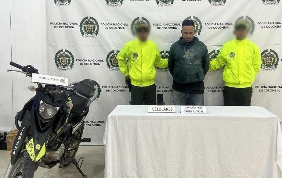 Capturan a presunto dinamizador de extorsiones en la zona costanera de Córdoba. Foto: Policía de Córdoba.