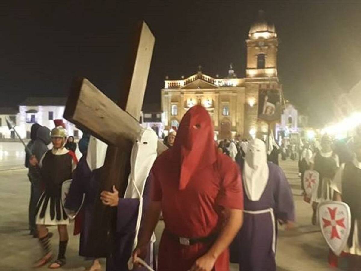 Semana Santa en Tunja volverá con sus procesiones con más de 350 nazarenos