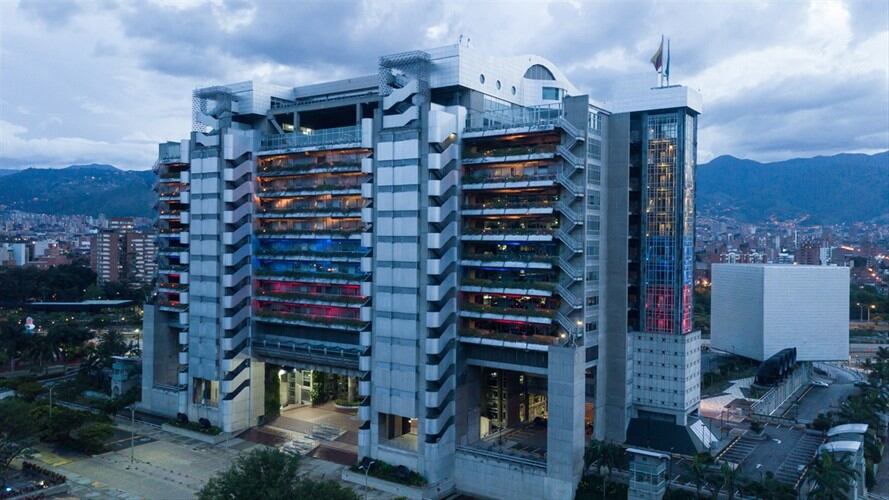 Edficio EPM, Medellín, Colombia. Foto: Cortesía EPM