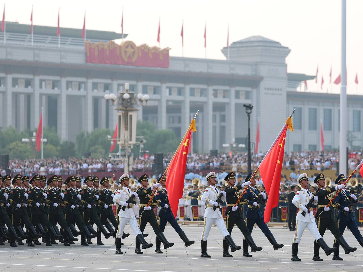 China llevó a cabo desfile para conmemorar los 80 años del fin de la Segunda Guerra Mundial