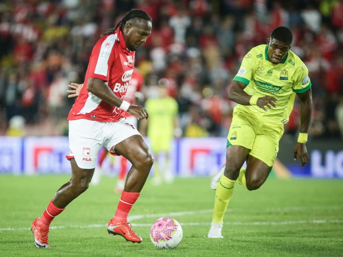 Santa Fe vence a Bucaramanga y sella su clasificación a los cuadrangulares: resumen del partido