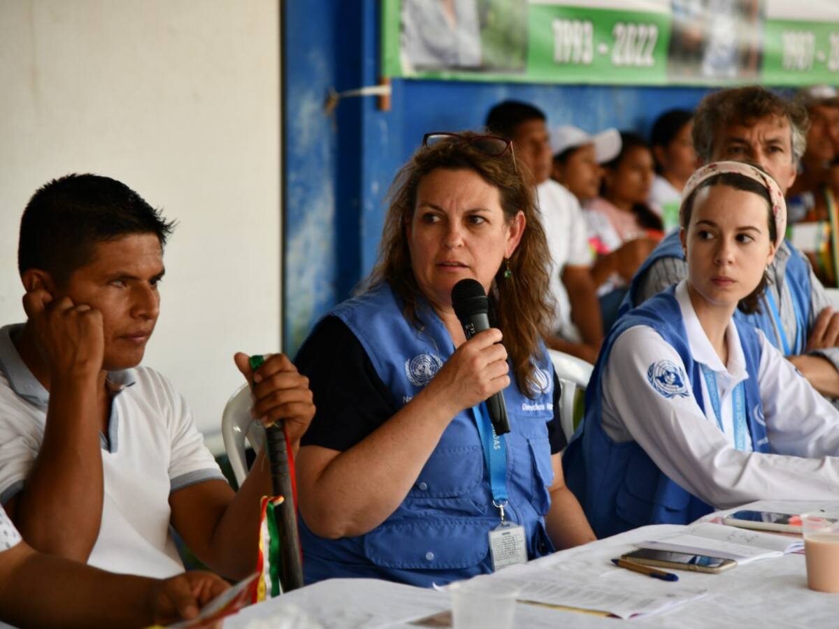 Es urgente reforzar presencia del Estado: ONU tras visita a comunidad Awá