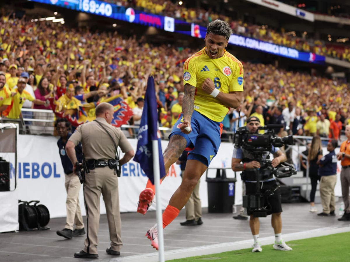 Derechazo de Richard Ríos amplió el marcador: Colombia golea 4-0 a Panamá