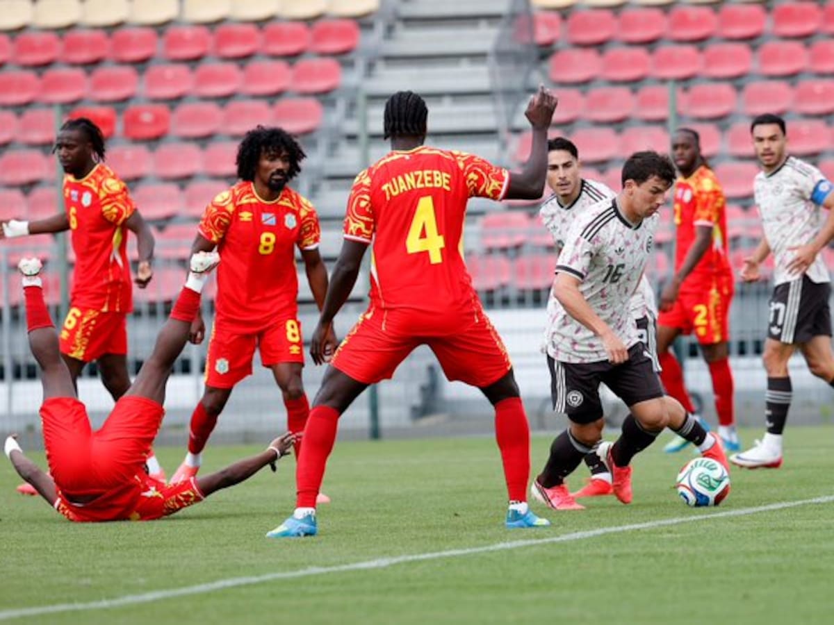 Congo, rival de la Selección Colombia en el Mundial, no pudo con Chile en duelo amistoso