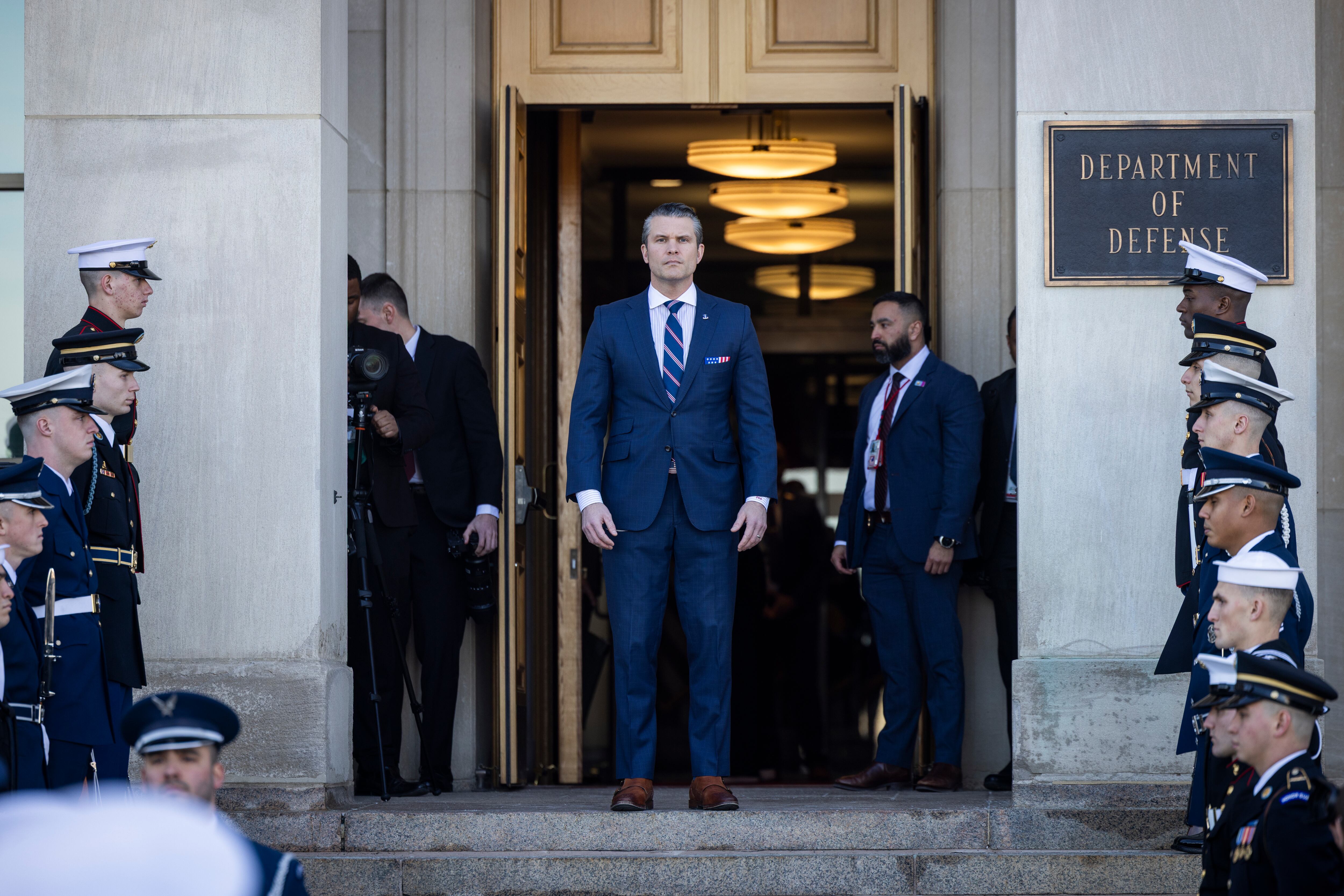 Pete Hegseth. FOTO; EFE/EPA/JIM LO SCALZO