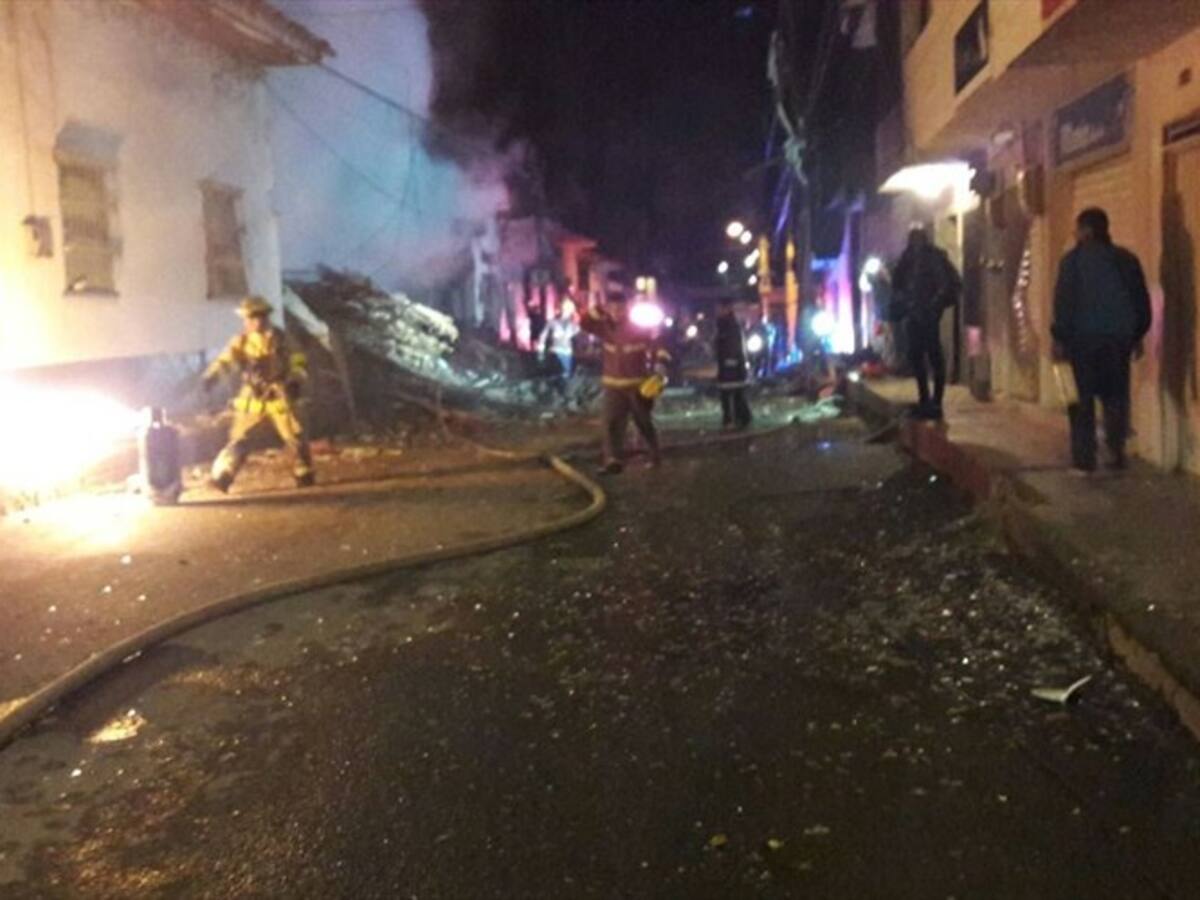 Dos heridos tras explosión en Santander de Quilichao, Cauca