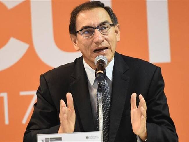 Martín Vizcarra se posesiona este viernes como presidente de Perú. Foto: Foto - Agencia de noticias Andina