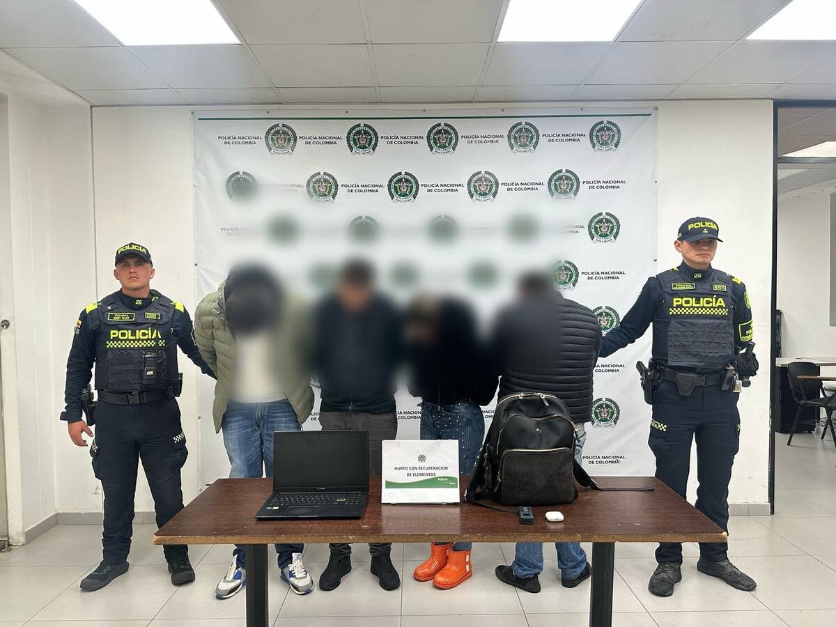 Capturados rompevidrios en Usaquén, Bogotá