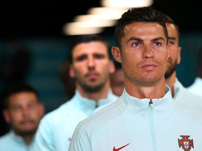 Gerente de Acueducto de Bogotá imitando a Cristiano Ronaldo genera burlas. Foto: Getty Images