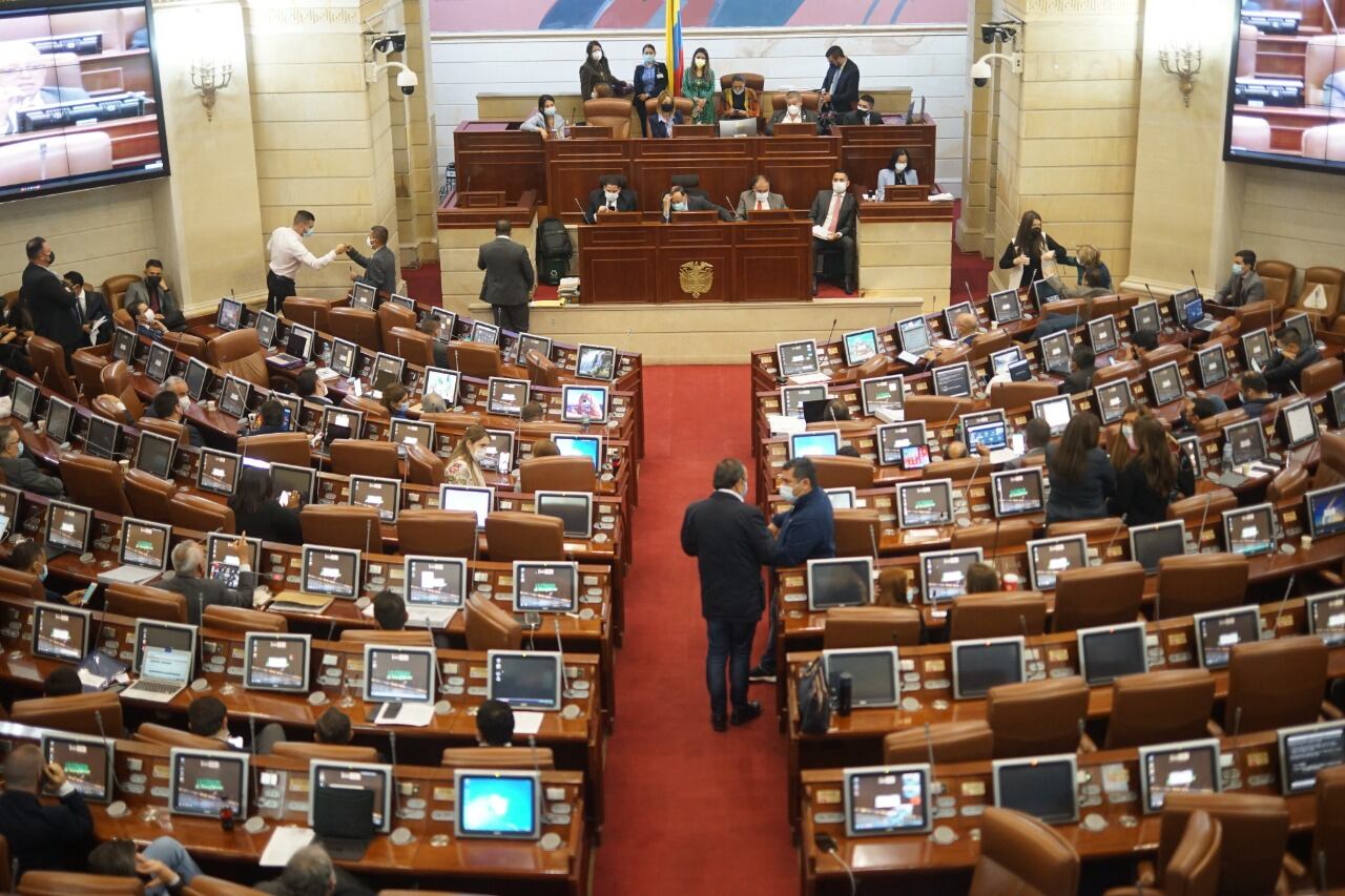 Foto de referencia del Congreso de la República. Foto: Colprensa.