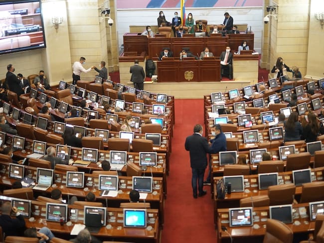 Foto de referencia del Congreso de la República. Foto: Colprensa.