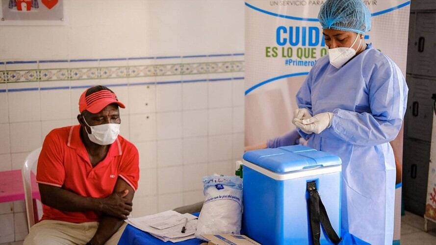 La vacunación en la zona insular se extenderá por 16 días más. Foto: Cortesía