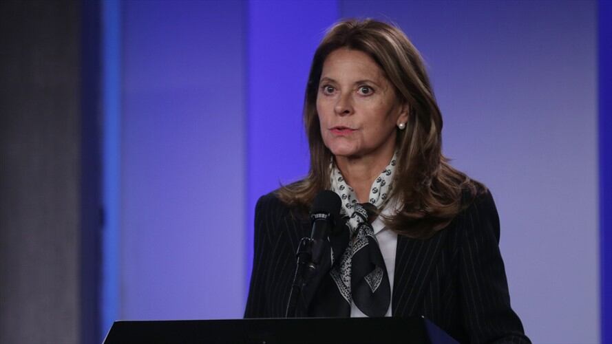 La vicepresidenta Marta Lucía Ramírez. Foto: Colprensa