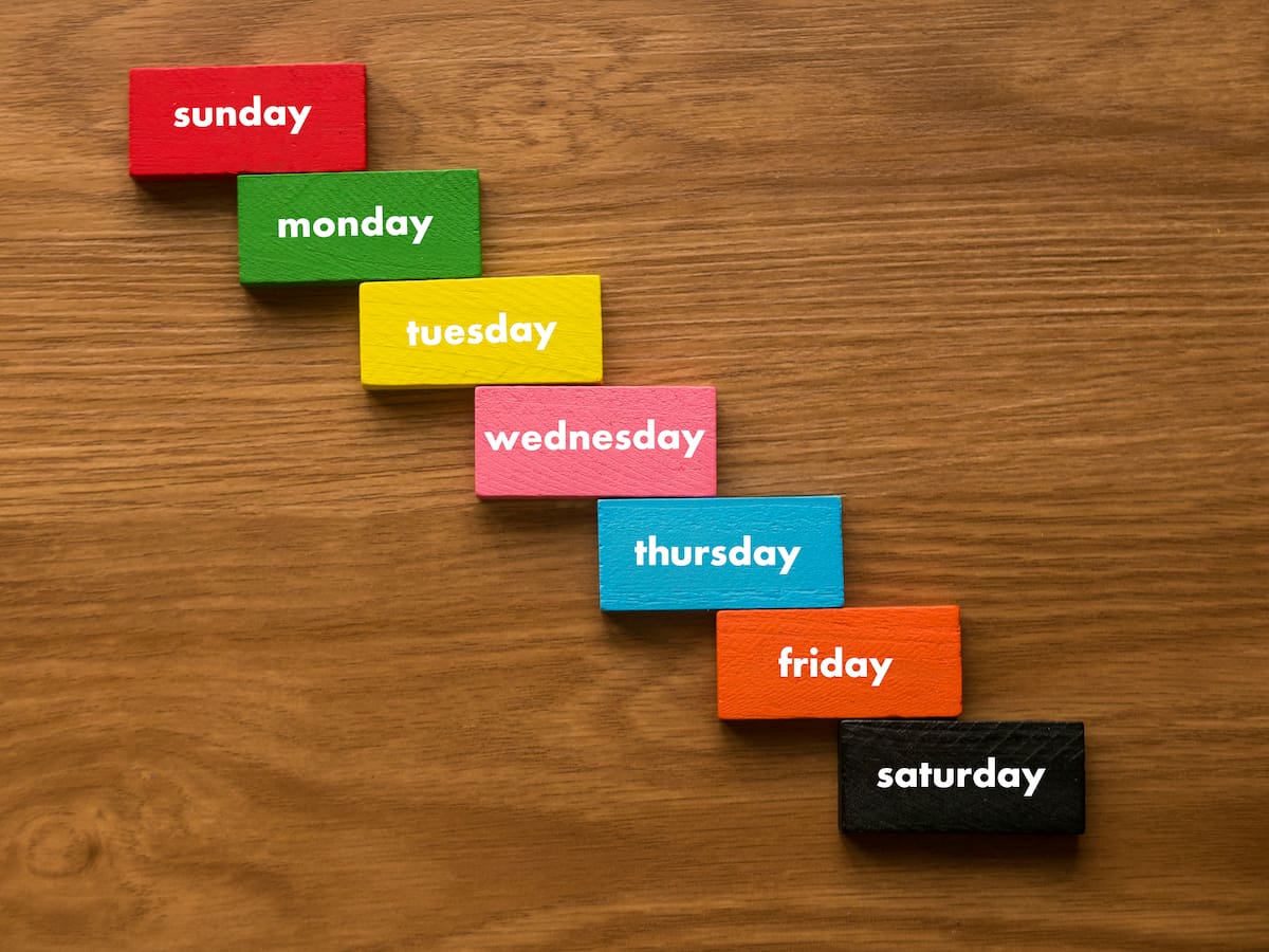 ¿Por qué los días de la semana, en inglés, terminan en ‘day’?: Origen de los nombres