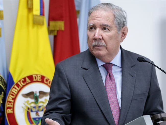 El ministro de Defensa, Guillermo Botero. Foto: Colprensa