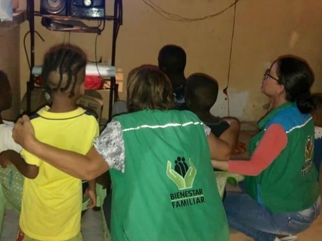 ICBF trasladará a los menores de edad a Cauca. Foto: ICBF