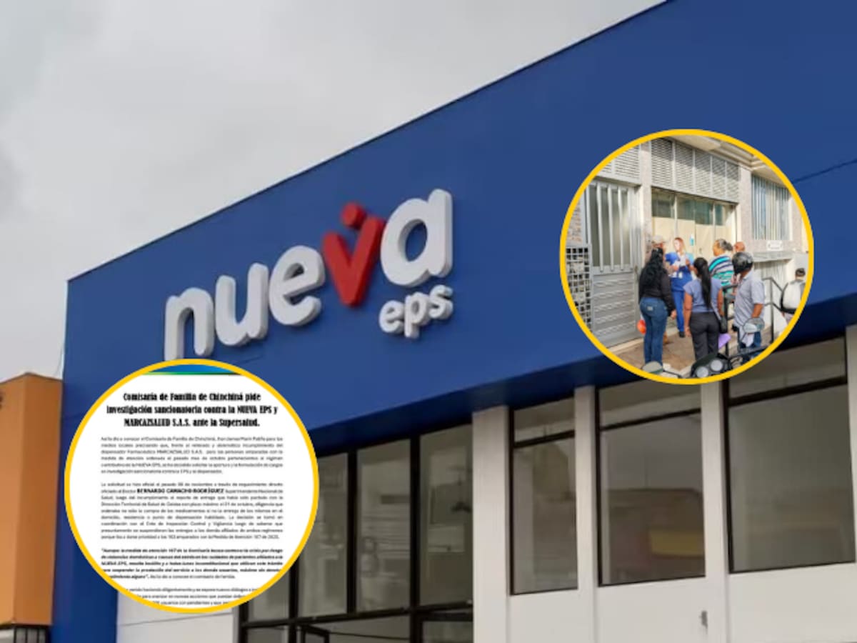 Comisaría de Familia de Chinchiná pide investigación sancionatoria a Nueva EPS y Marcazsalud S.A.S.