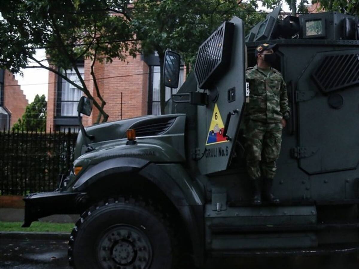 Ejército niega la llegada de vehículos artillados a la ciudad de Cali