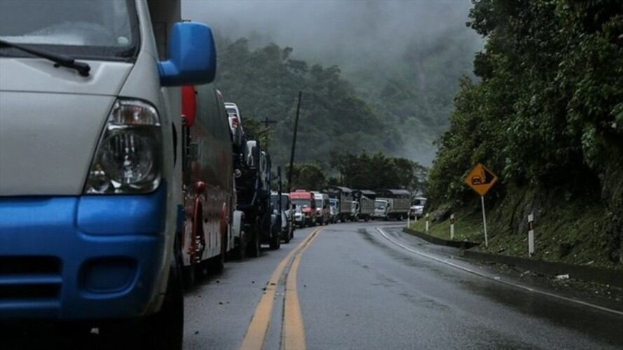 Foto de referencia de una vía en Colombia. Foto: Colprensa