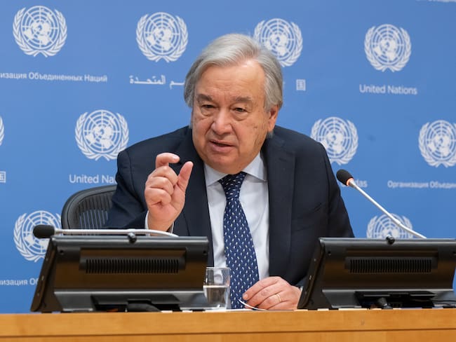 Antonio Guterres. EFE/Eskinder Debebe/ONU /SOLO USO EDITORIAL /NO VENTAS /SOLO DISPONIBLE PARA ILUSTRAR LA NOTICIA QUE ACOMPAÑA /CRÉDITO OBLIGATORIO