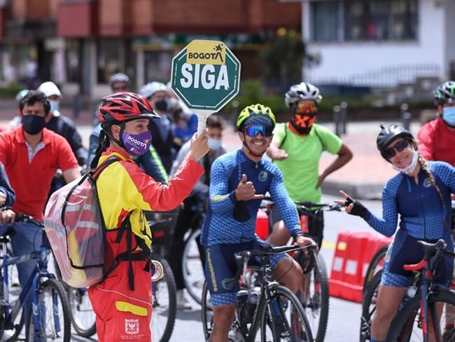 Tenga en cuenta: Se abre convocatoria para trabajar en la ciclovía de Bogotá. Foto: Colprensa