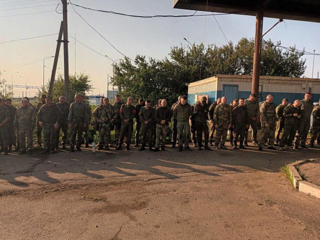 Grupo de mercenarios rusos Wagner, declarado en rebeldía contra el Ministerio de Defensa ruso. Foto: Getty Images.