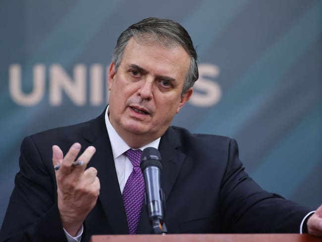 Canciller mexicano, Marcelo Ebrard. Foto: Getty Images)
