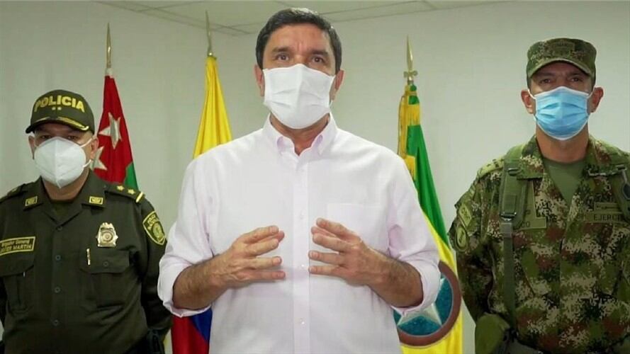 Alcalde de Bucaramanga. Foto: Tomada del video.