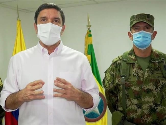 Alcalde de Bucaramanga. Foto: Tomada del video.
