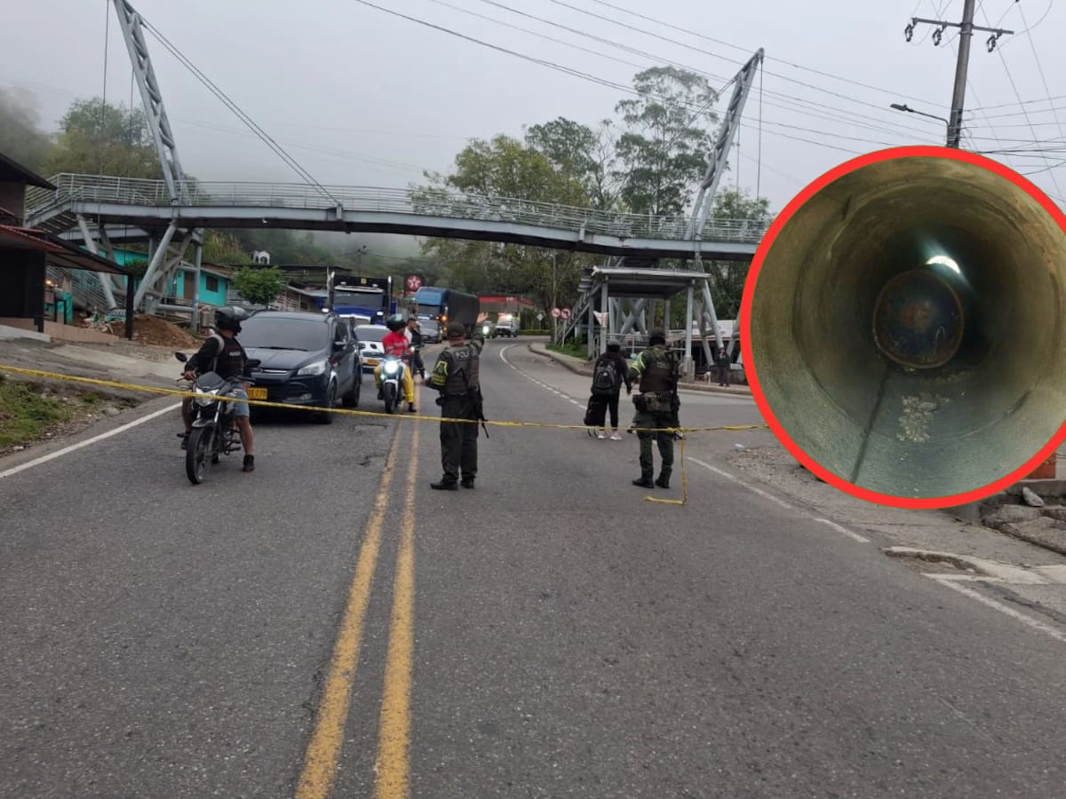 Cierre total de la vía Panamericana en el sur del Cauca por presencia de explosivos