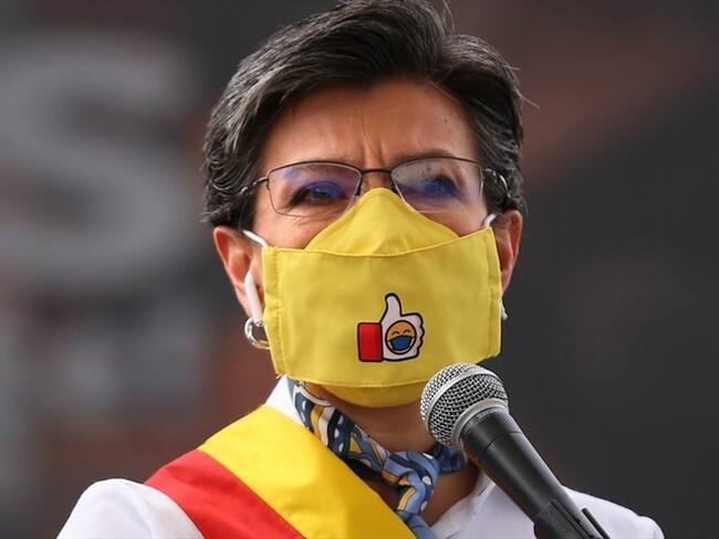 "Es una intermitencia entre la ausencia y el abuso de fuerza", dijo la alcaldesa Claudia López. Foto: Colprensa / SERGIO ACERO