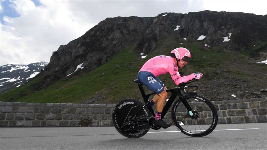 Rigoberto Urán se queda con la crono de la etapa 7 del Tour de Suiza. Foto: Getty Images
