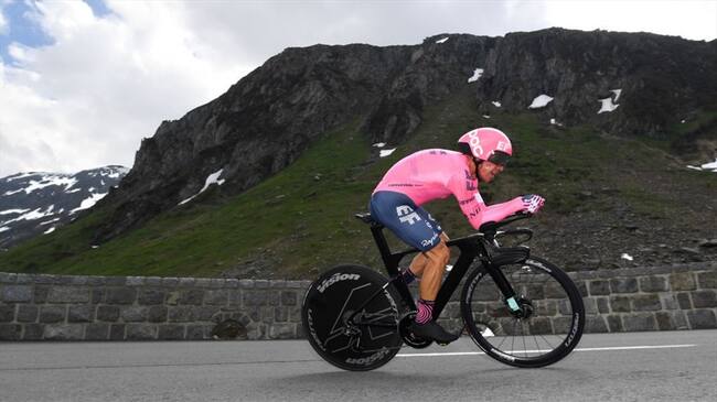 Rigoberto Urán se queda con la crono de la etapa 7 del Tour de Suiza. Foto: Getty Images