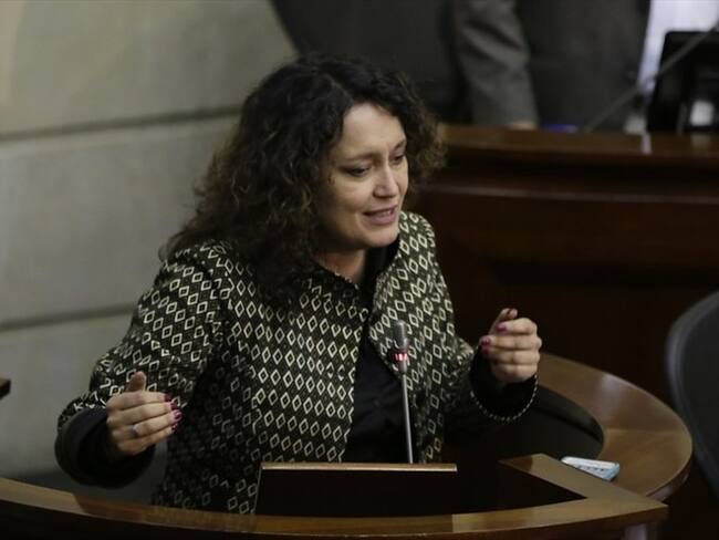Senadora Angélica Lozano. Foto: Colprensa - Sergio Acero