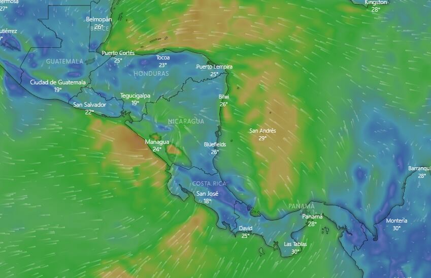 Julia vuelve a ser tormenta en su paso por Nicaragua