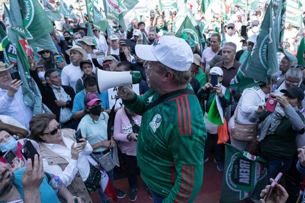 Protestas en México (Photo by Silvana Flores/Anadolu Agency via Getty Images)