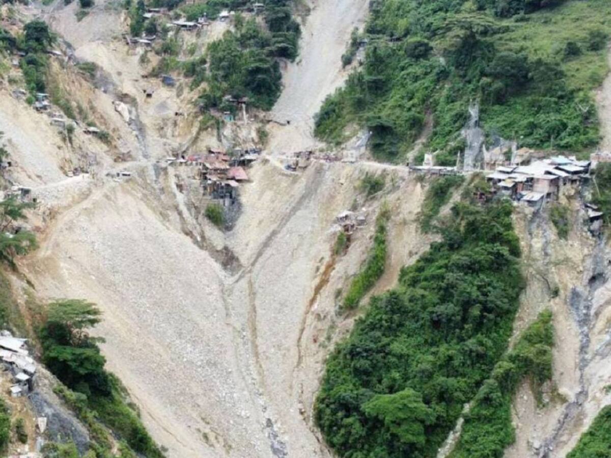 Declaran la calamidad pública por las lluvias en Marmato, Caldas