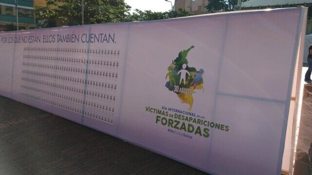DESAPARICIÓN FORZADA. Foto: Colprensa